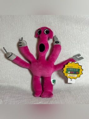 Garten Of BanBan SYRINGEON 10" The Mascot Game Pink Plush 2025 Brand New NWT